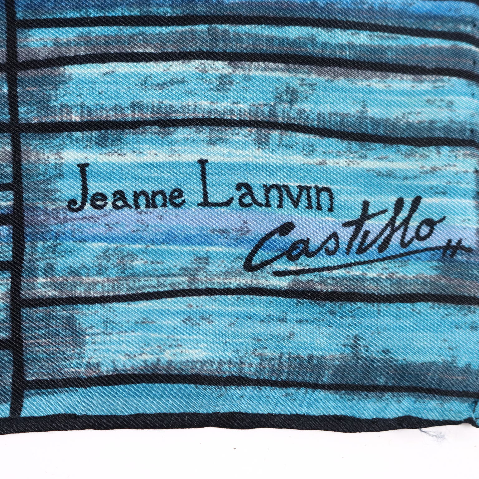 Lanvin Castillo Vintage Schal Kleidung Vintage dimanoinmano