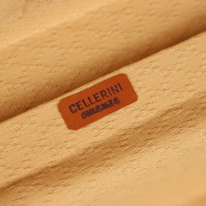 Cellerini Suitcase Leather Italy 1970s