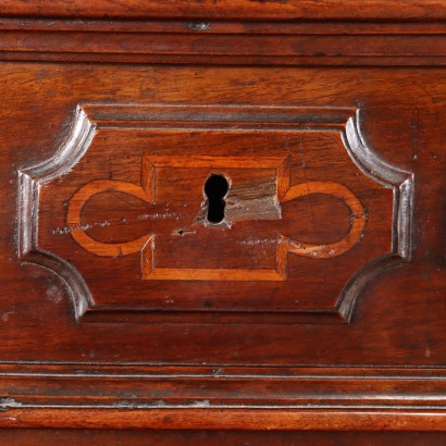 Commode Baroque Noyer Italie XVII-XVIII Siècle