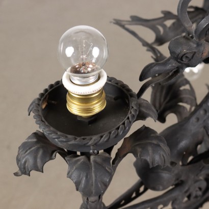 ANILLA0167413_947774 Candelabro de hierro forjado