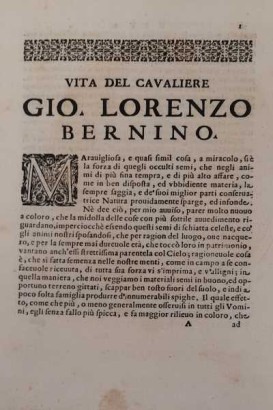 Life of the Knight Gio. Lorenzo Bernino%, Life of the Knight Gio. Lorenzo Bernino%, Life of the Knight Gio. Lorenzo Bernino%