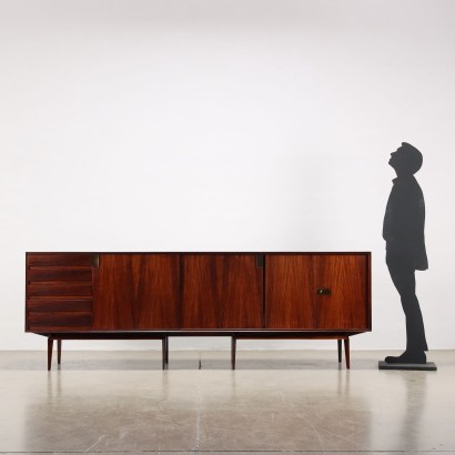 Sideboard Dassi Palisander Furnier Italien 1960er