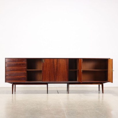 Buffet Dassi Placage de Palissandre Italie Années 1960