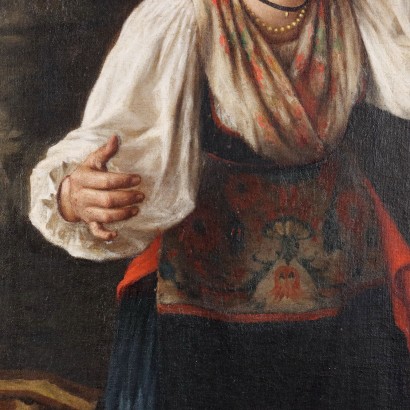 A. Dumini Oil on Canvas Italy XIX Century