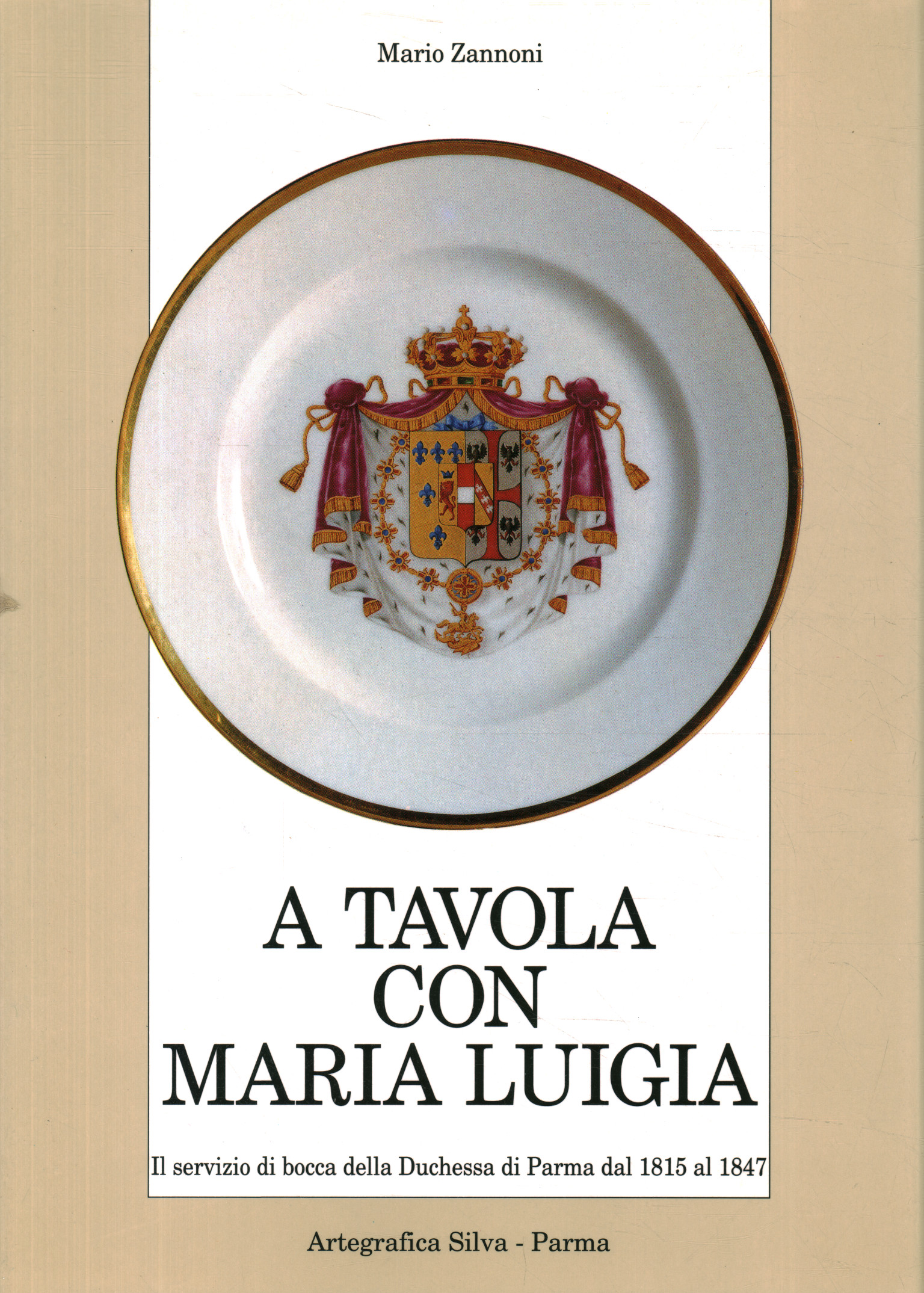 En la mesa con Maria Luigia