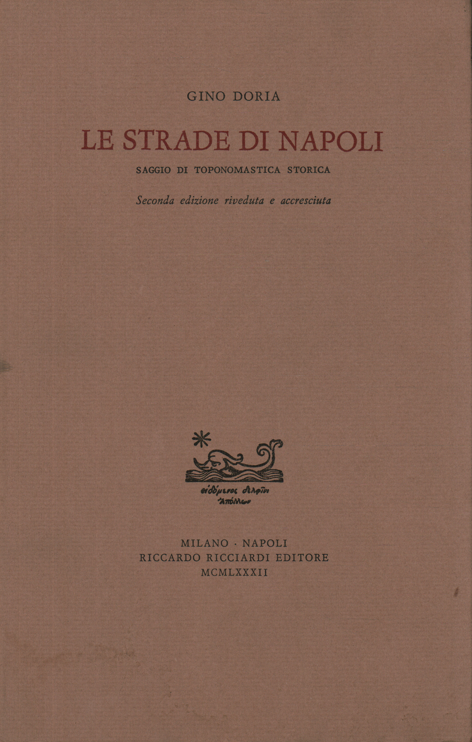 Les rues de Naples