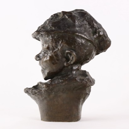 Il Birichino Medardo Rosso Bronze Italy 1930s-1940s