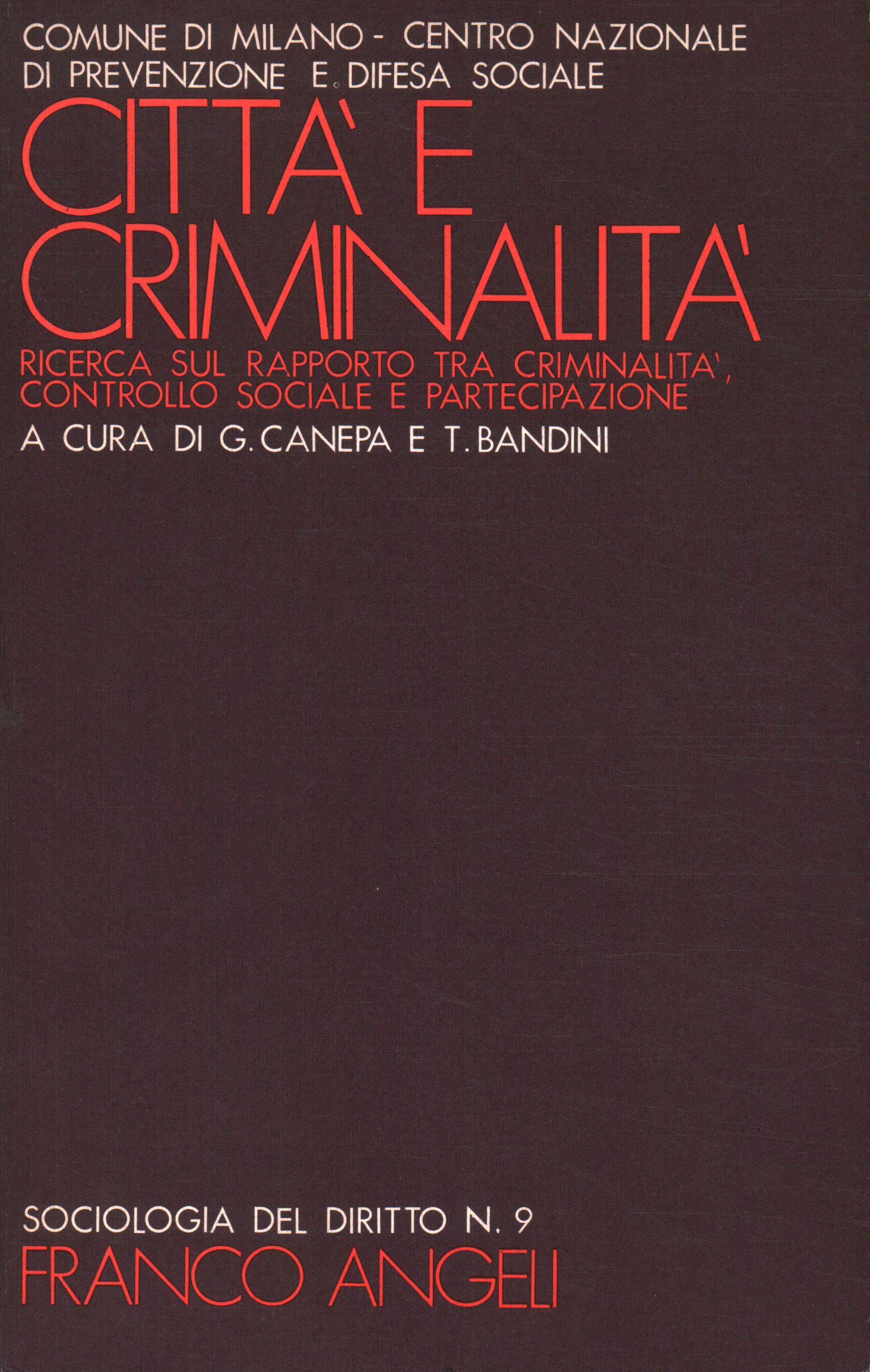 Città e criminalità