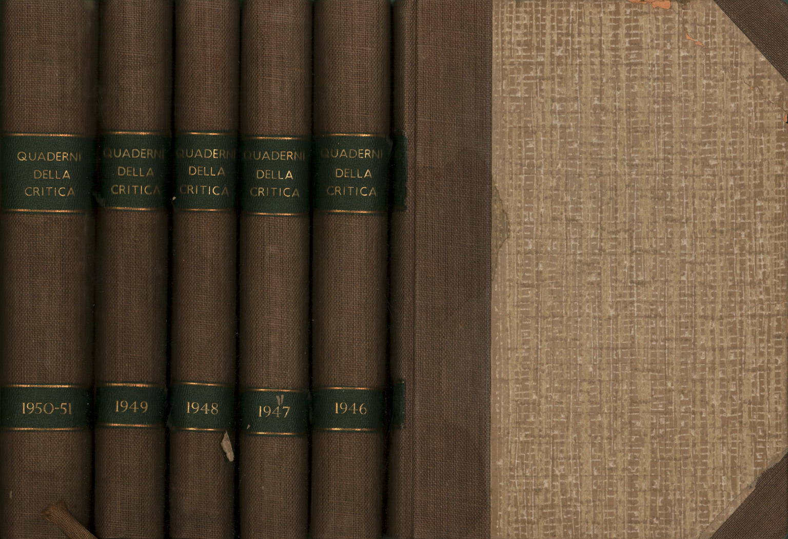 Cuadernos de crítica 1945-1951 (6 Volu