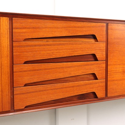 Dassi Sideboard Teak Italien 1960er