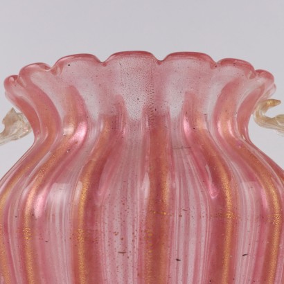 Vase Glass Italy 1930s-1940s