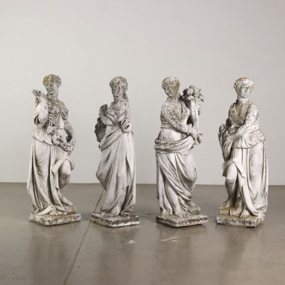 Groupe de statues des quatre saisons