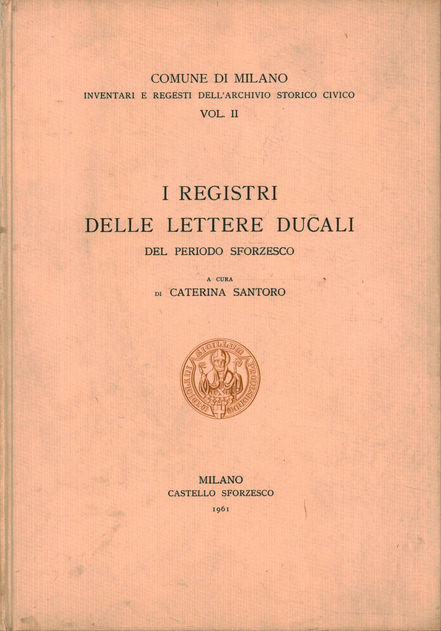 The registers of the ducal letters of the pe