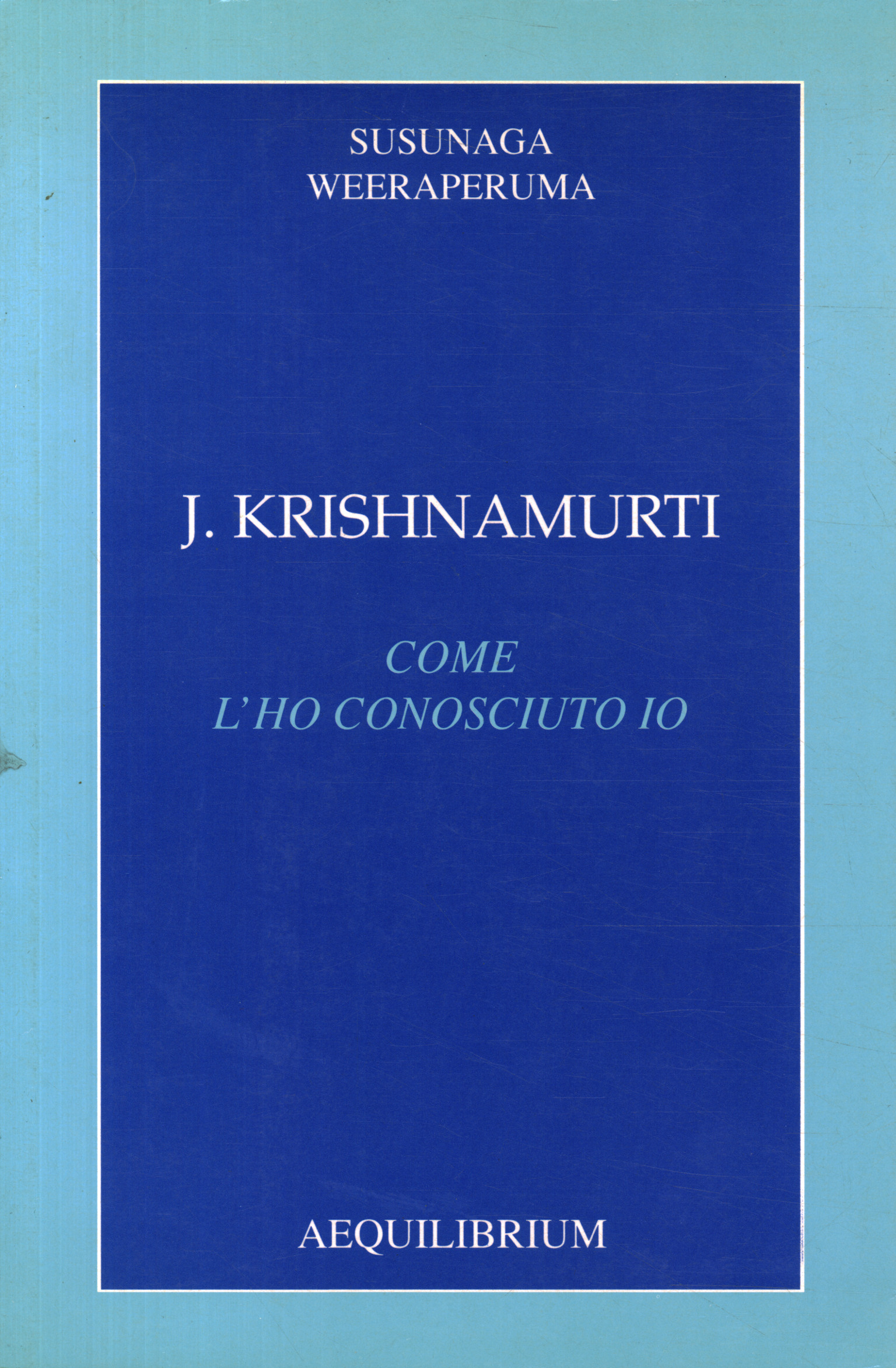 J. Krishnamurti