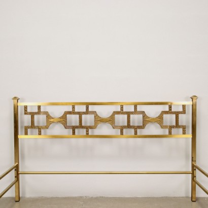 Double Bed Brass Italy 1970s