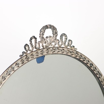 Mirror D. Riva Silver Italy 1930s-1940s