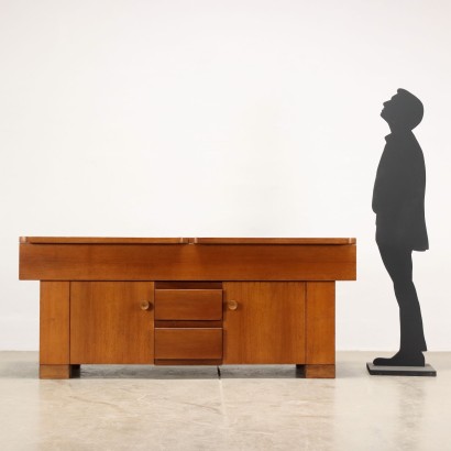 Poltronova Torbecchia Sideboard Walnut Italy 1960s-1970s