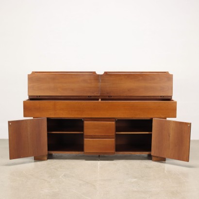 Poltronova Torbecchia Sideboard Walnut Italy 1960s-1970s