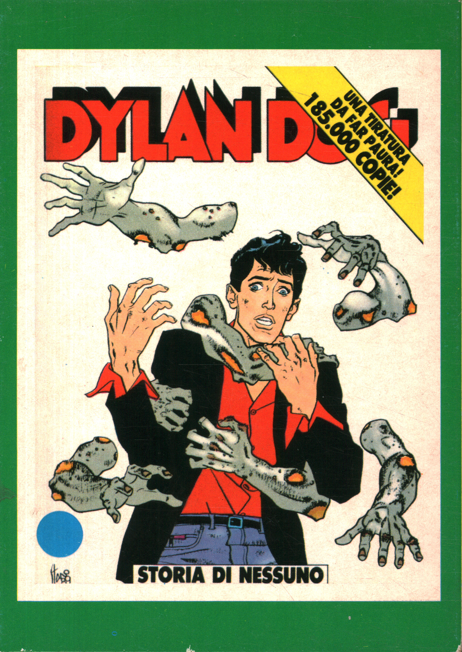 Dylan Dog. Nobody's story (postcards)