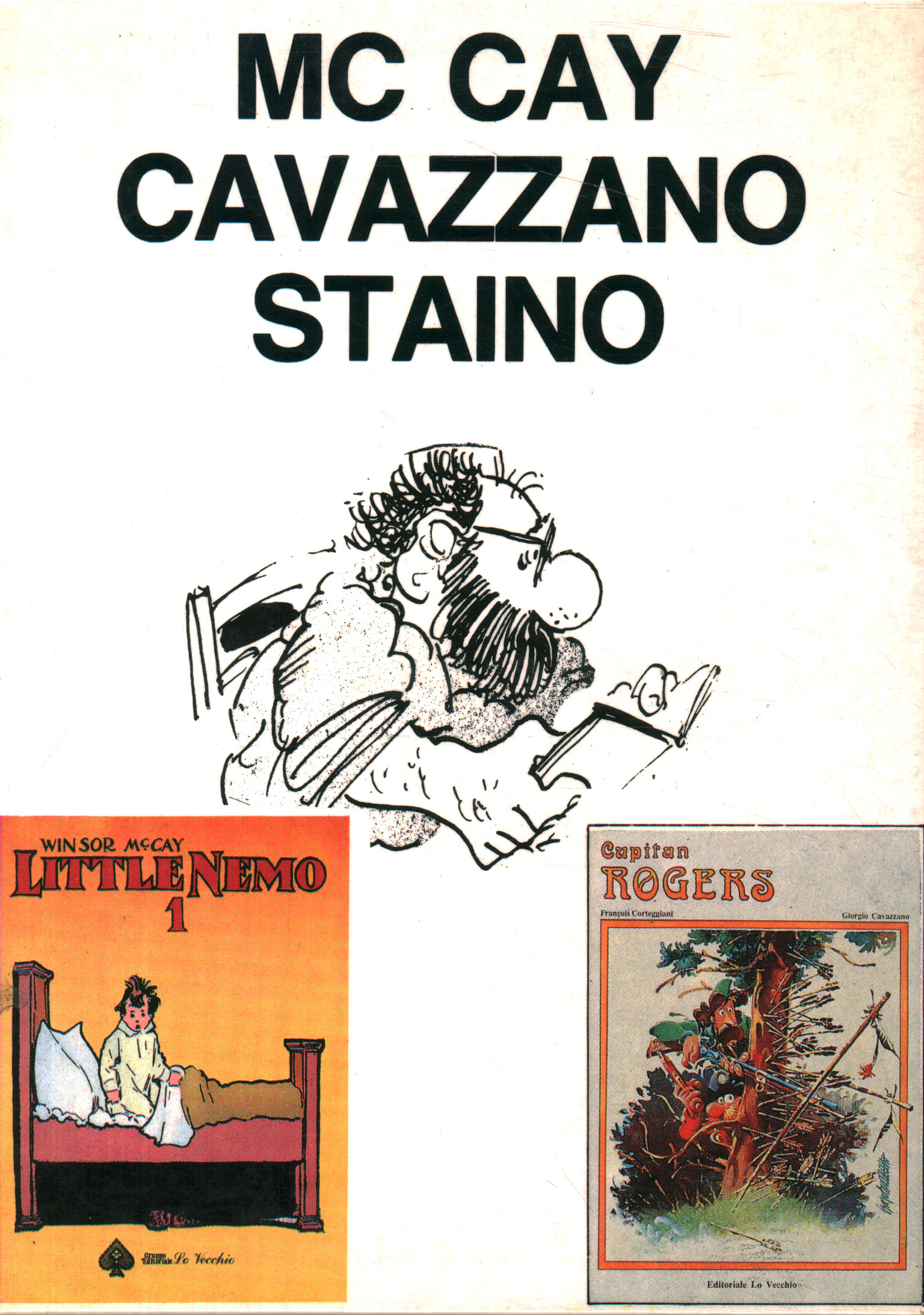 Mc Cay - Cavazzano - Staino (cartes postales