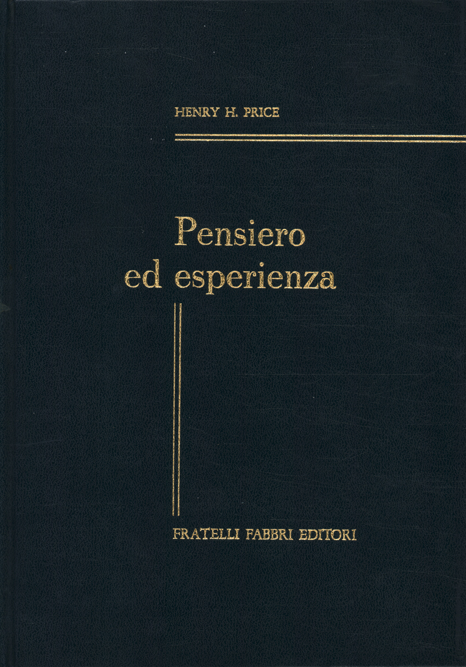 Pensiero ed esperienza