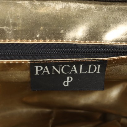 Pancaldi Bag Leather Italy 1990s