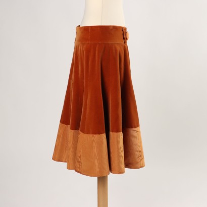 L. Riva Skirt Silk Size 20 Italy