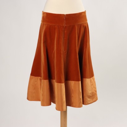 L. Riva Skirt Silk Size 20 Italy