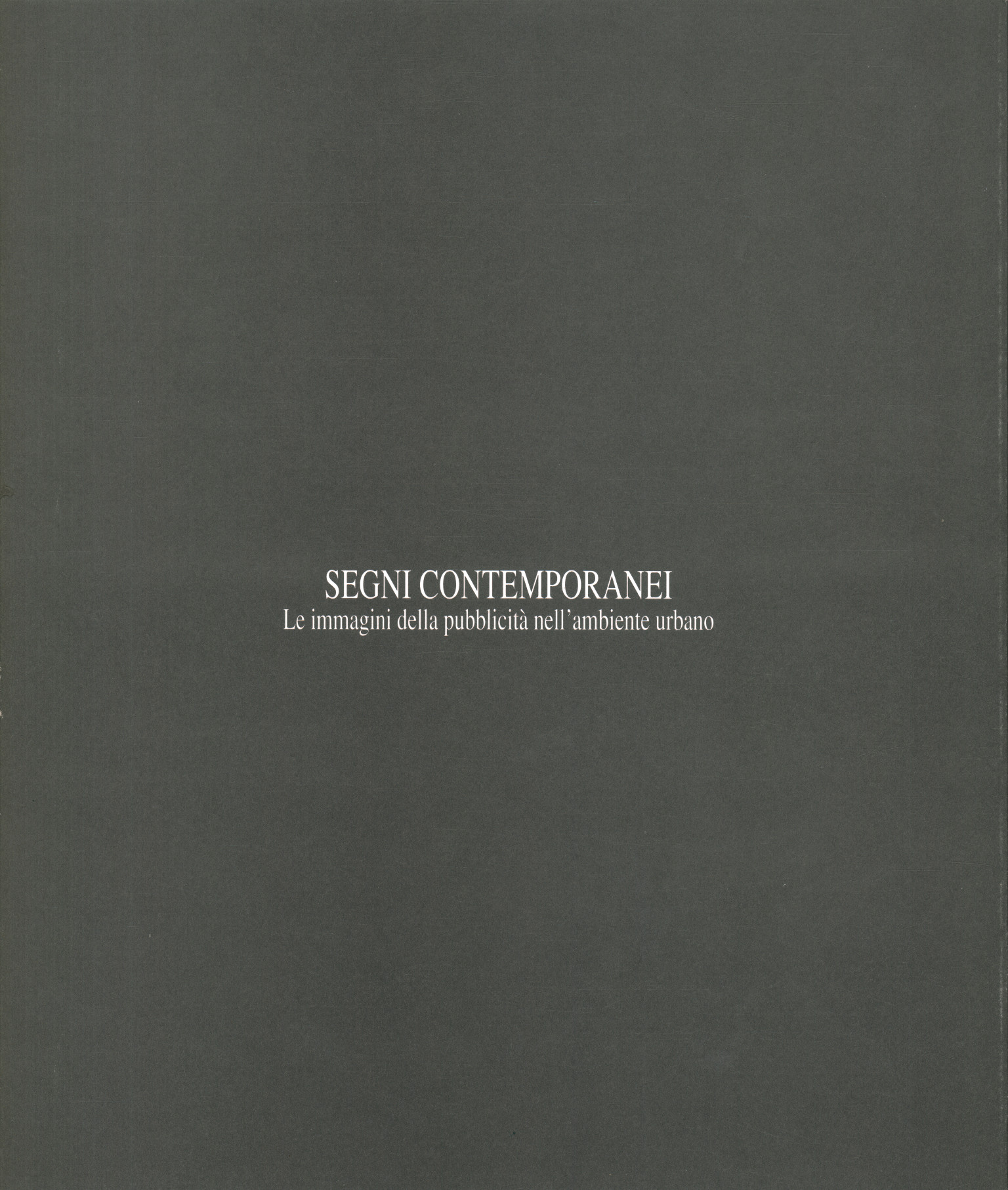 Signos contemporáneos