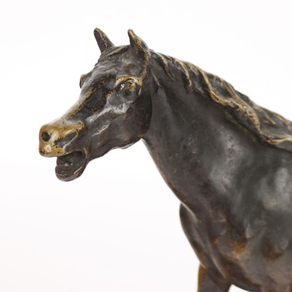 Horse Sculpture Bronze Europe XX Century