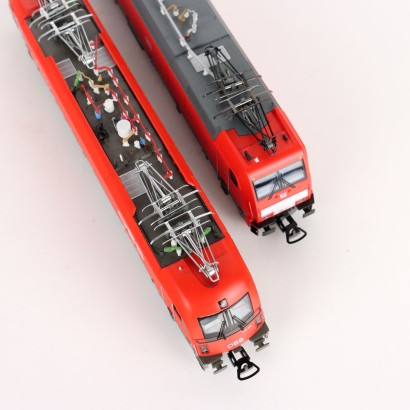 Dos locomotoras Piko Rh1216 y Br186