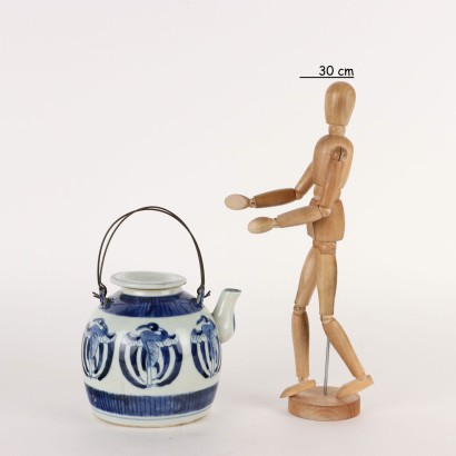 Teapot Porcelain China XX Century