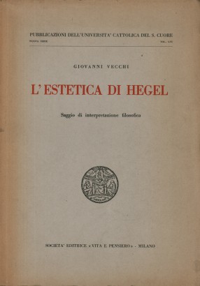 L'estetica di Hegel