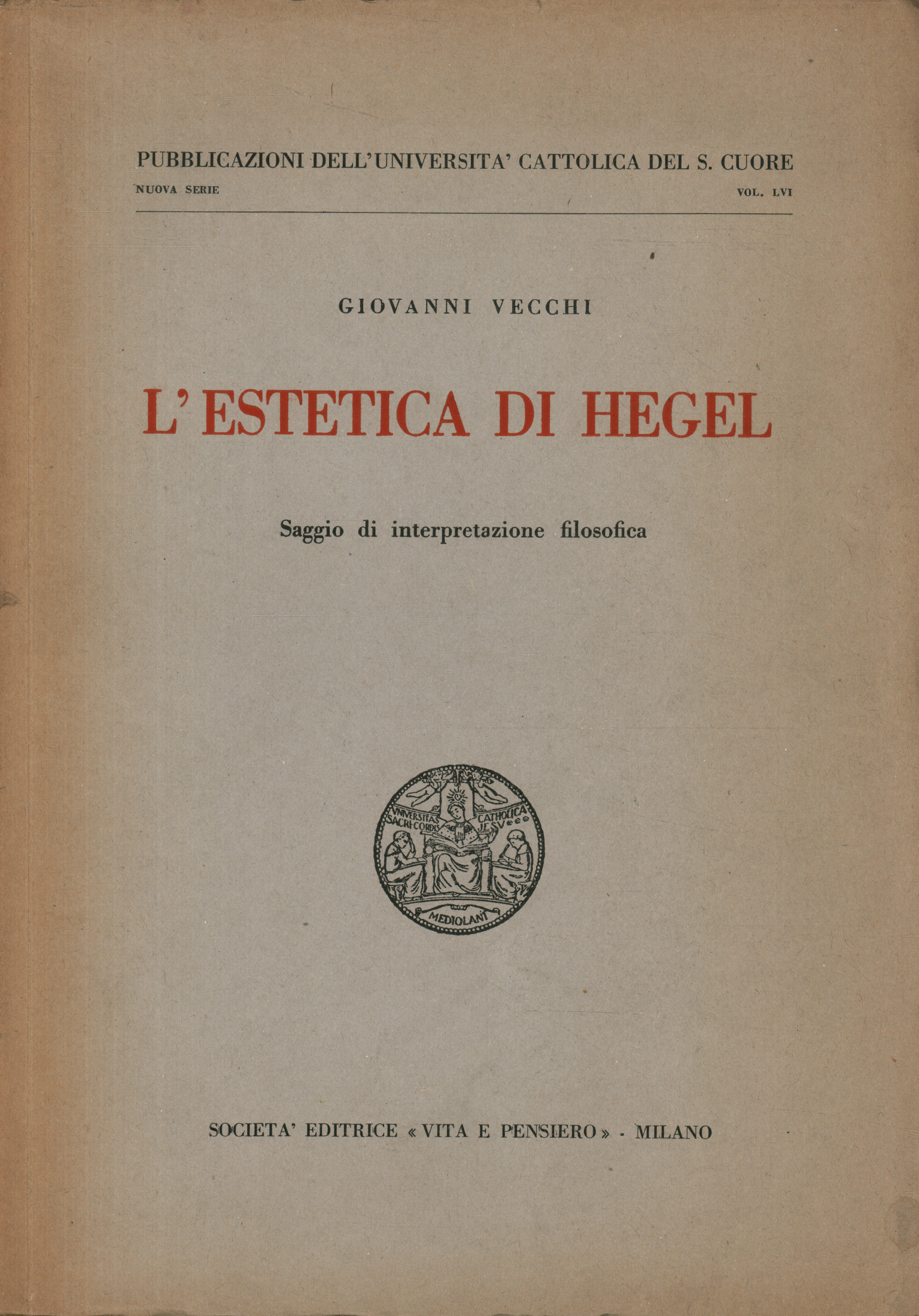 L'estetica di Hegel