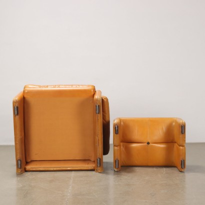 arte moderno, diseño de arte moderno, sillón, sillón de arte moderno, sillón de arte moderno, sillón italiano, sillón vintage, sillón de los años 60, sillón de diseño de los años 60, sillón Tobi 'Coronado', Tobia Scarpa, Tobia Scarpa