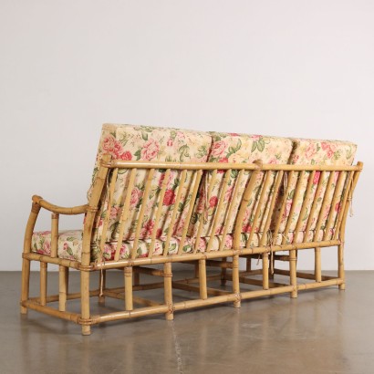 arte moderno, diseño de arte moderno, sofá, sofá de arte moderno, sofá de arte moderno, sofá italiano, sofá vintage, sofá de los años 60, sofá de diseño de los años 60, sofá de bambú de los años 80
