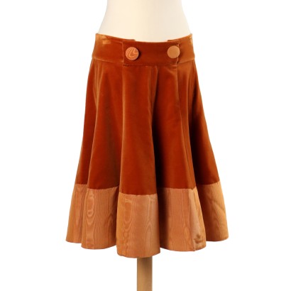 L. Riva Skirt Silk Size 20 Italy