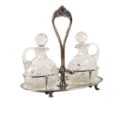 Cruet Calegaro Silver Italy XX Century