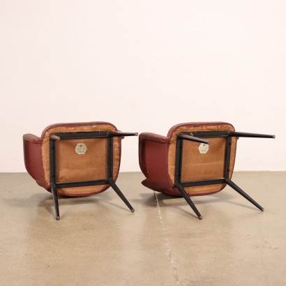 modern antiques, design modern antiques, armchair, modern antiques armchair, modern antiques armchair, Italian armchair, vintage armchair, 60s armchair, 60s design armchair, pair of armchairs from the 50s-60s