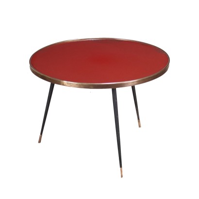 Table Basse Métal Italie Années 1960