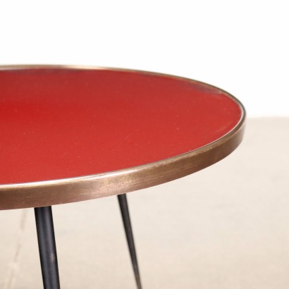 Table Basse Métal Italie Années 1960