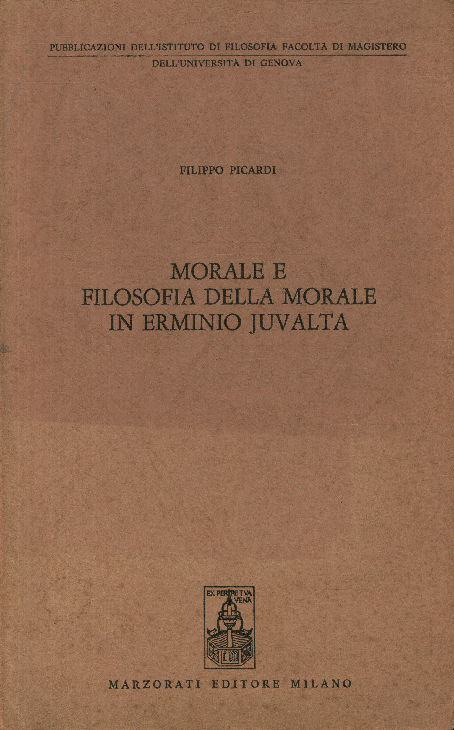 Morale e filosofia della morale in Erm