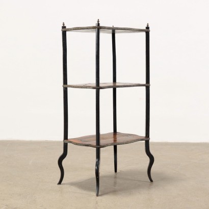 Étagère Ebonized Wood Italy XX Century