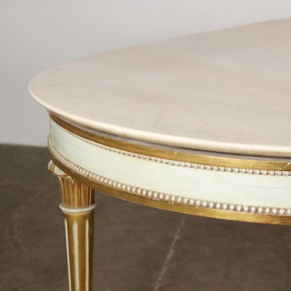 Table Neoclassical Style Wood Italy XX Century