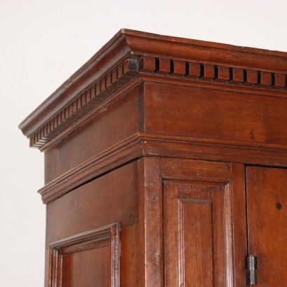 Wardrobe Baroque Walnut Italy XVIII Century