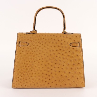 Borsa Vintage in Struzzo con Cintura