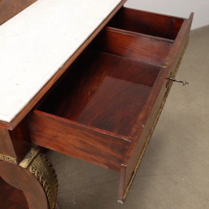 Dressing Table Restoration Mahogany France XIX Century