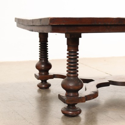 Coffee Table Made with Ancient Woods Italy XX Century