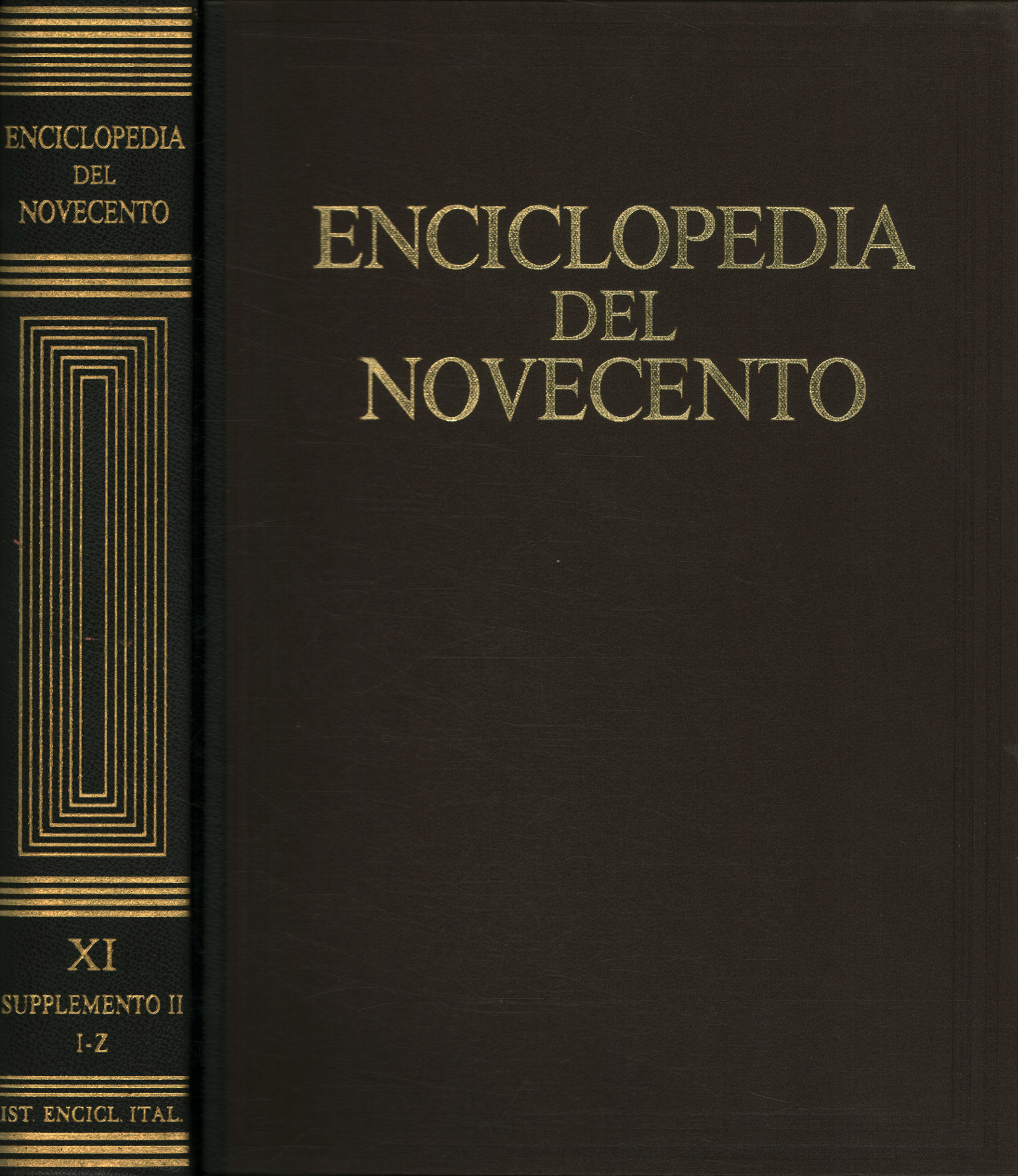 Enciclopedia del Novecento. Supplemento II