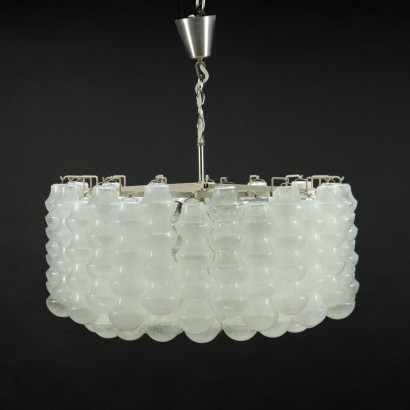 Ceiling Lamp Glass Italy 1960s